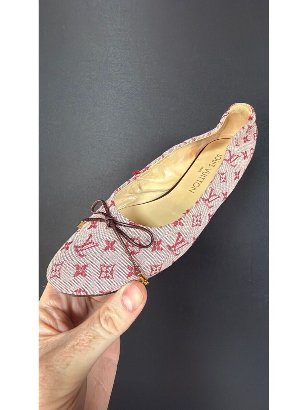 Louis Vuitton Pink Mini Lin Size 36